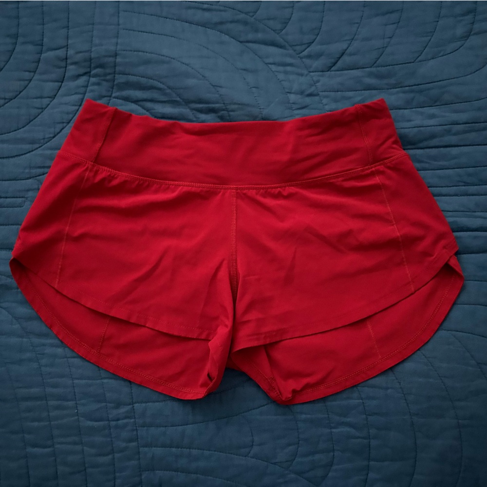 Lululemon Dark Red 2.5 Speedups